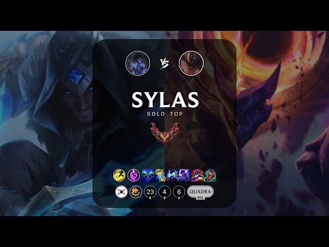 Sylas Top vs Malphite - KR Grandmaster Patch 13.13