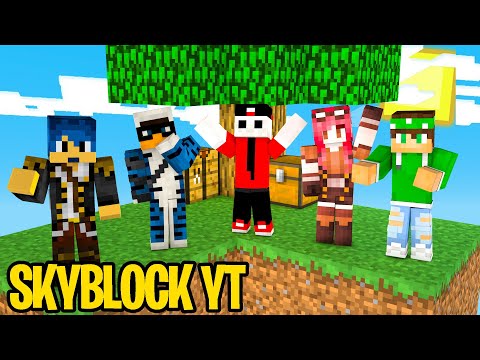 HO SBLOCCATO I NUOVI YOUTUBERS NELLA SKYBLOCK - Minecraft Ep. 9