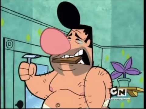 Billy's Dad Shaving