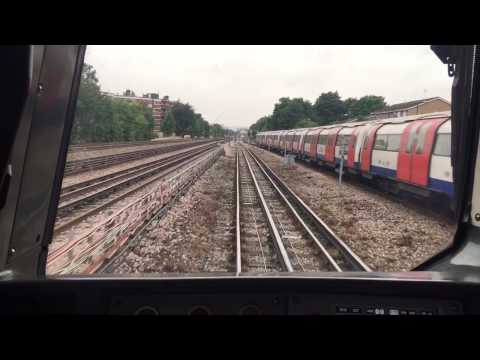 Jubilee Line Cab View | Willesden Green to Siding