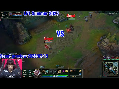 Scout proview 2023/07/15 jayce neeko mid LPL Summer | LNG Scout 第一视角