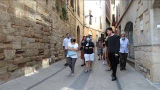 Monistrol de Montserrat estrena la ruta teatralitzada Joan Carles Amat
