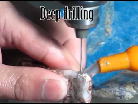 Drilling gemstones
