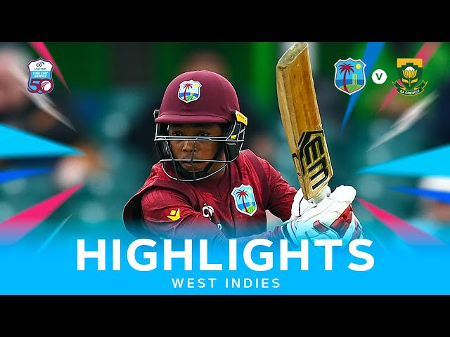 Two Half-Centuries! | Extended Highlights | West Indies Women v South Africa | 2nd CG United ODI