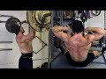 Vlog #64: Strict Press 162.5lbs x 5x3 | Face Pulls & Cable Rows | 5x5 Bench Press 205lbs