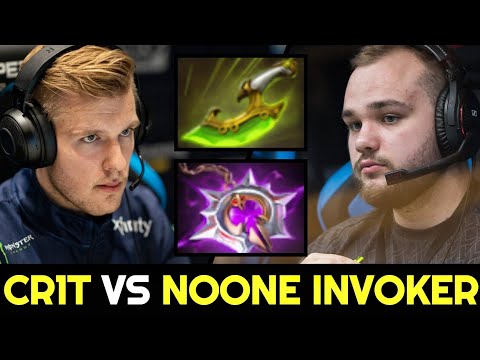 CR1T vs NOONE — Swift Blink + Nullifier Build Clinkz 7.28 Dota 2