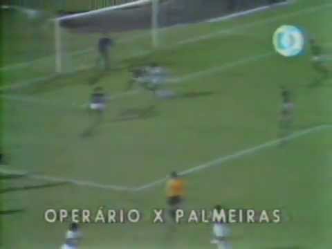 Operário-MS 2 x 0 Palmeiras - Campeonato Brasileiro 1977