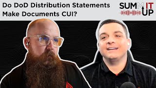 Do DoD Distribution Statements Make Documents CUI