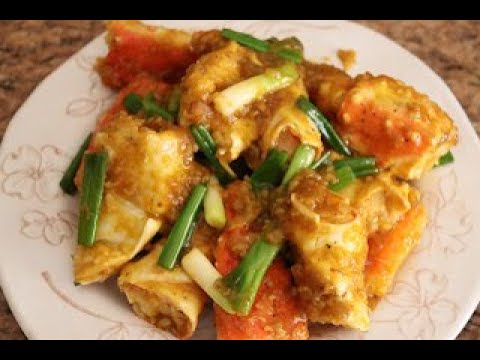 King crab legs with tamarind sauce (Cua hoàng đế xào me) Recipe