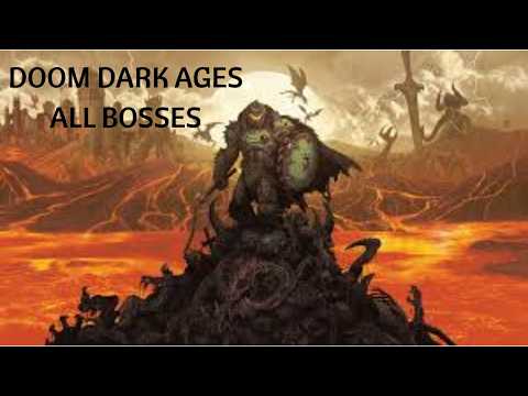 All Bosses Doom Dark Ages Nightmare Difficulty + Cutscenes