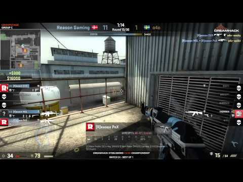 o4o vs. Reason Gaming - Group C (DREAMHACK SUMMER 2014 CS:GO) PART 2
