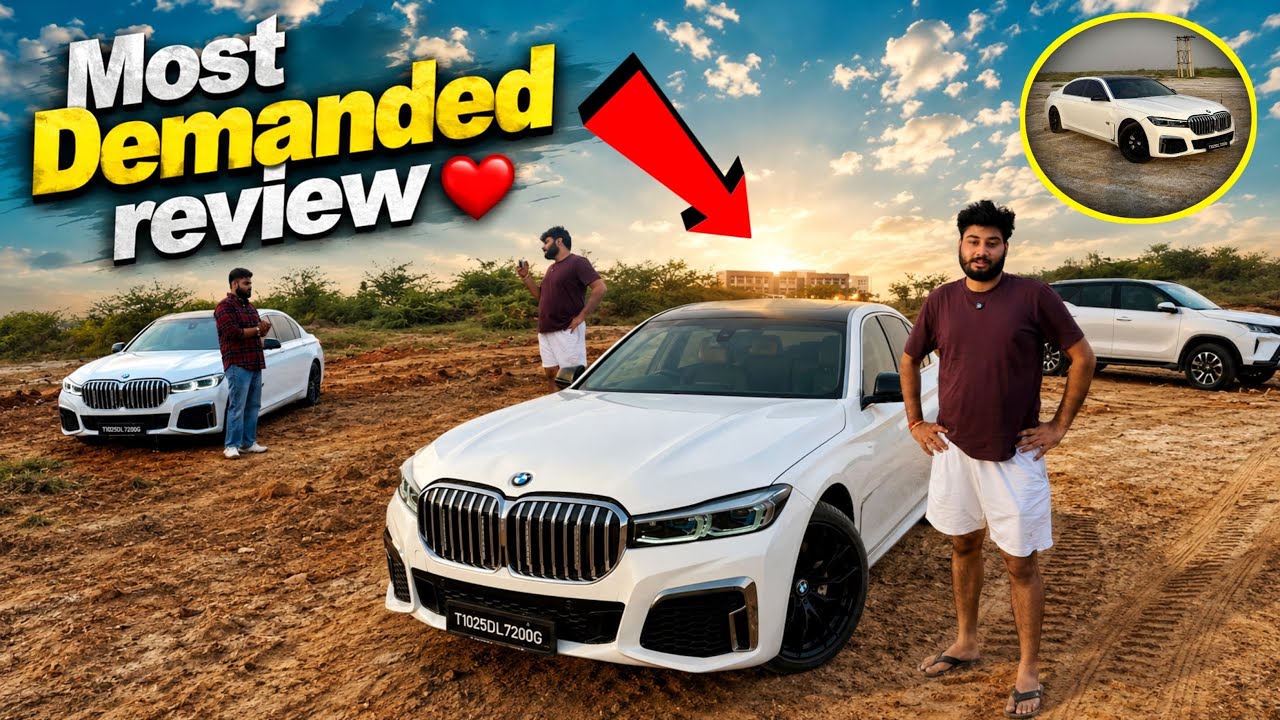 सबसे ज़्यादा wait tha is BMW 7 series ke review ka 😎by @ArunPanwarx
