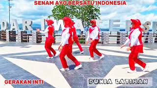 Download lagu Senam Ayo Bersatu Indonesia Seri 2 // Gerakan Inti mp3