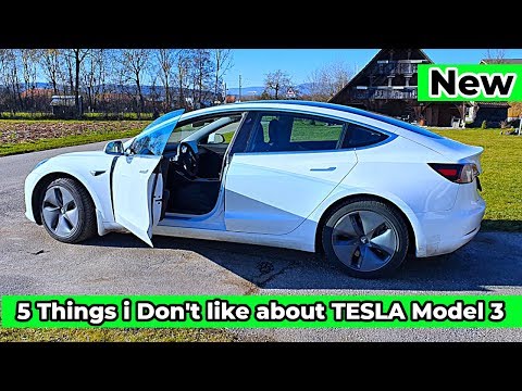 5 Things i Don't like about New TESLA  Model 3 2020