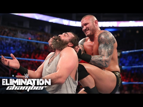 ELIMINATION CHAMBER: Randy Orton vs. Luke Harper Highlight