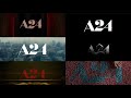 A24 Movie Trailer Logos (2023)