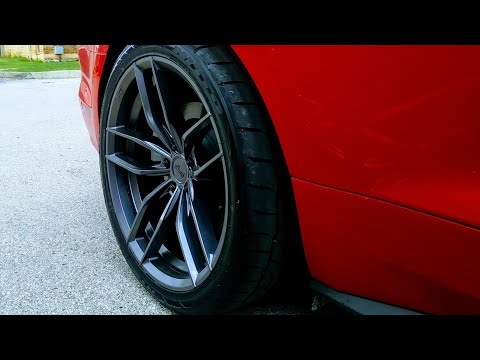 Niche wheels... Vosso anthracite M204,with 305s vs stock 235s