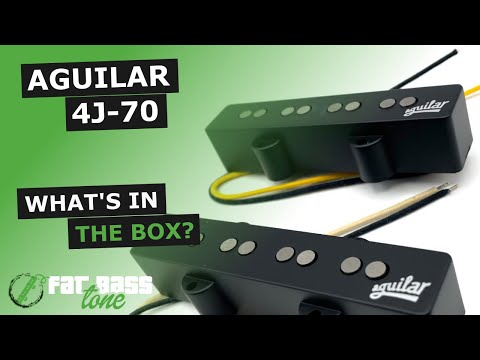 Aguilar AG 4J-70 4 String Jazz Bass Pickups: What’s In The Box (A Close-Up Look)