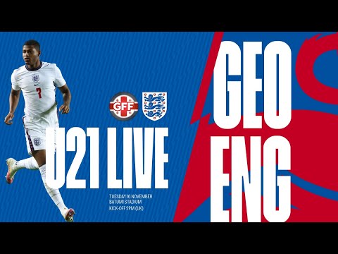 Georgia U21 vs England U21 | Live Match | England U21