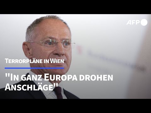 Anschlagspläne in Wien: "In ganz Europa terroristische Bedrohung" | AFP