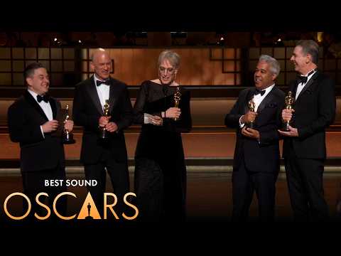 ‘F1’ Wins Best Sound | 98th Oscars Speech (2026)