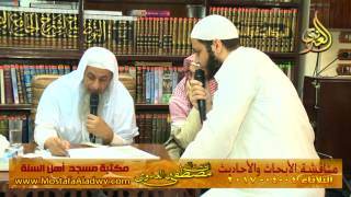 مناقشة الأبحاث والأحاديث بمكتبة مسجد أهل السنة بمنية سمنود 04 04 2017 3