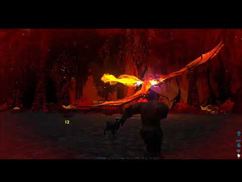 How to tame a crystal Wyvern crystal isles ark Magma server