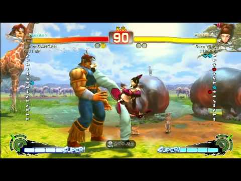 SSF4 Rank Match  minicaDANGAN (HW)  vs  Sora Wings (JR)