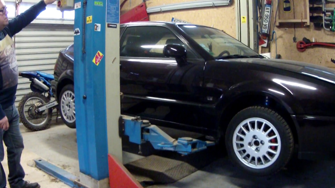 Pont élévateur 380v tri alimenté en 220v mono (DIY Homemade Automatic Car Repair )