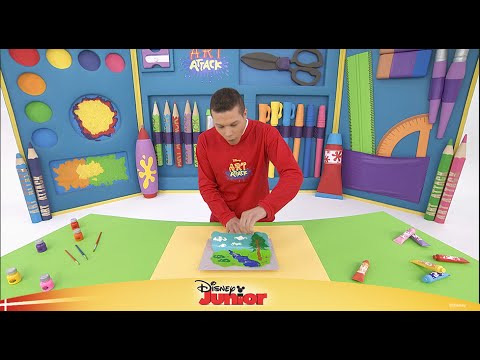 Art Attack#1: Leg med farver - Disney Junior Danmark