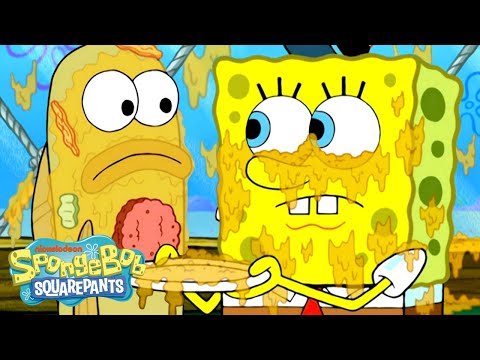 SpongeBob's Greasiest Moments... Literally 🍔 | @SpongeBobOfficial