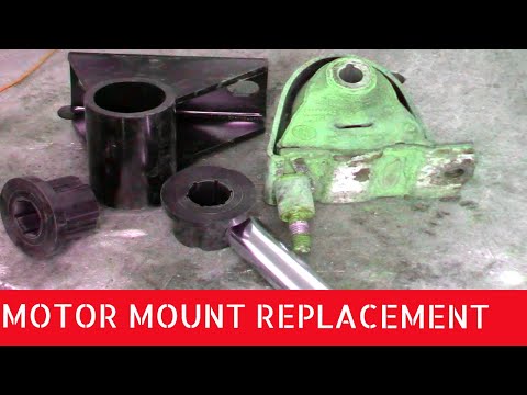 How to replace motor mounts