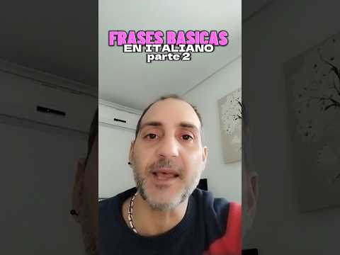 BASIC ITALIAN PHRASES (PART 2) #languages ​​#easyitalian #italianclasses #learnitalian