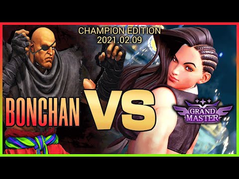 Bonchan Sagat vs Laura (grand master) [ranked matches]