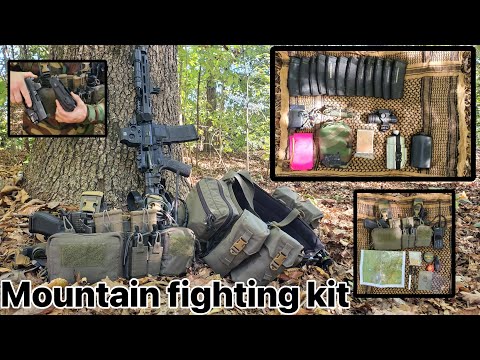 Civilian loadout for combat in the mountains