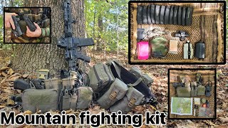 Civilian loadout for combat in the mountains