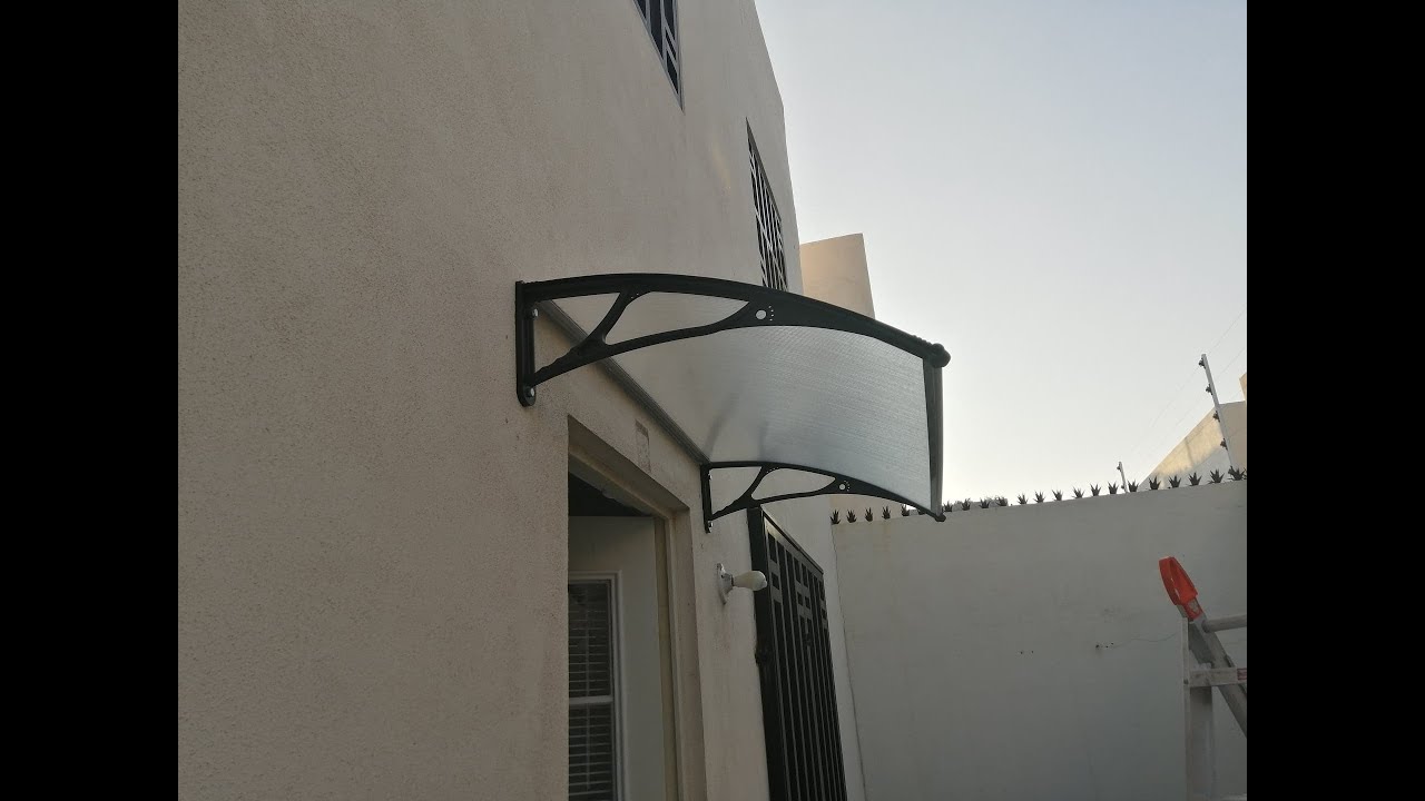 TECHO DE POLICARBONATO PREFABRICADO/INSTALACIÓN