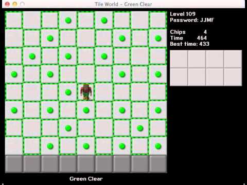 CCLP1 level 109 solution - 433 seconds