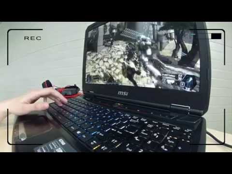 MSI GT60 2PE Dominator Pro - wideo test