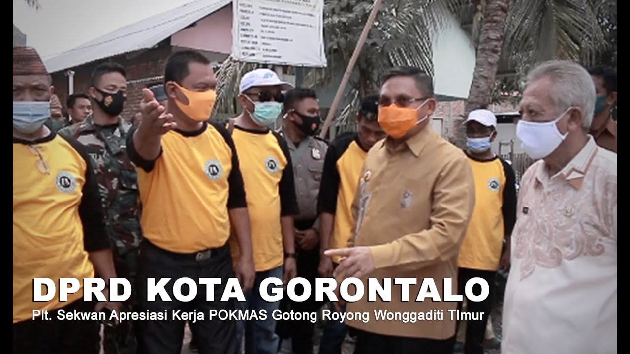 Plt. Sekwan Kota Gorontalo Apresiasi Kerja POKMAS Gotong Royong Wonggaditi Timur