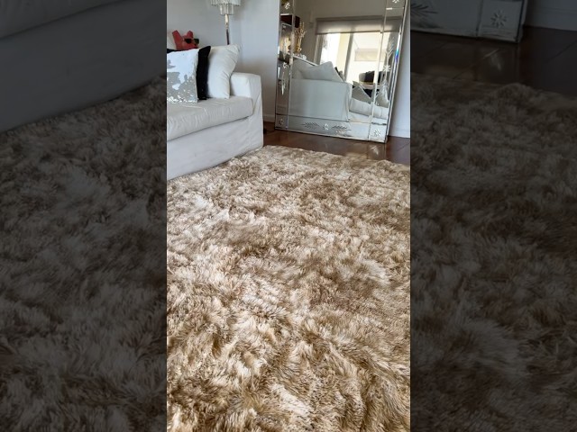 Vídeo relacionado con HomebyHome Alfombra Crema 200x290 cm, Shaggy Pelo Largo, Suave, Alfombra Grande para Salón Amplio Estilo Escandinavo