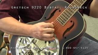Video thumbnail for Gretsch G9220 Bobtail Roundneck Acoustic Guitar Demo Video by jimlaabsmusic