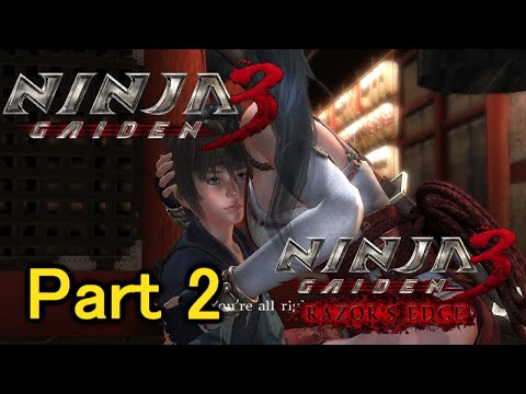 Ninja Gaiden 3 vs Ninja Gaiden 3: Razor's Edge differences comparison supercut - Day 2