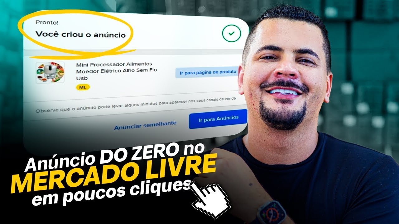 COMO CRIAR O ANUNCIO PERFEITO NO MERCADO LIVRE DO ABSOLUTO ZERO! | Max Cazonato