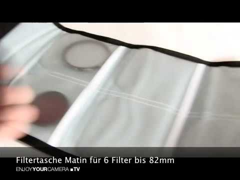 Filtertasche Matin für 6 Filter bis 82mm - by www.enjoyyourcamera.com