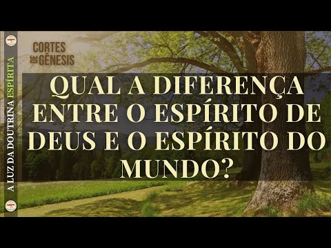 084 - QUAL A DIFERENÇA ENTRE O ESPÍRITO DE DEUS E O ESPÍRITO DO MUNDO?