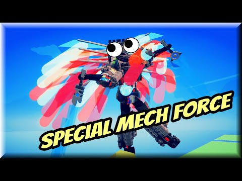 Special Mech Force vs EVERY FACTION - Totally Accurate Battle Simulator TABS