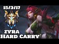 Wild Rift Zyra Support Hard Carry Gameplay Rank Sovereign