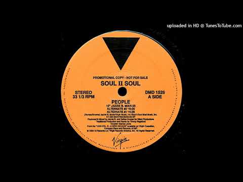 Soul II Soul - People (Timmy Regisford Alternate #1)