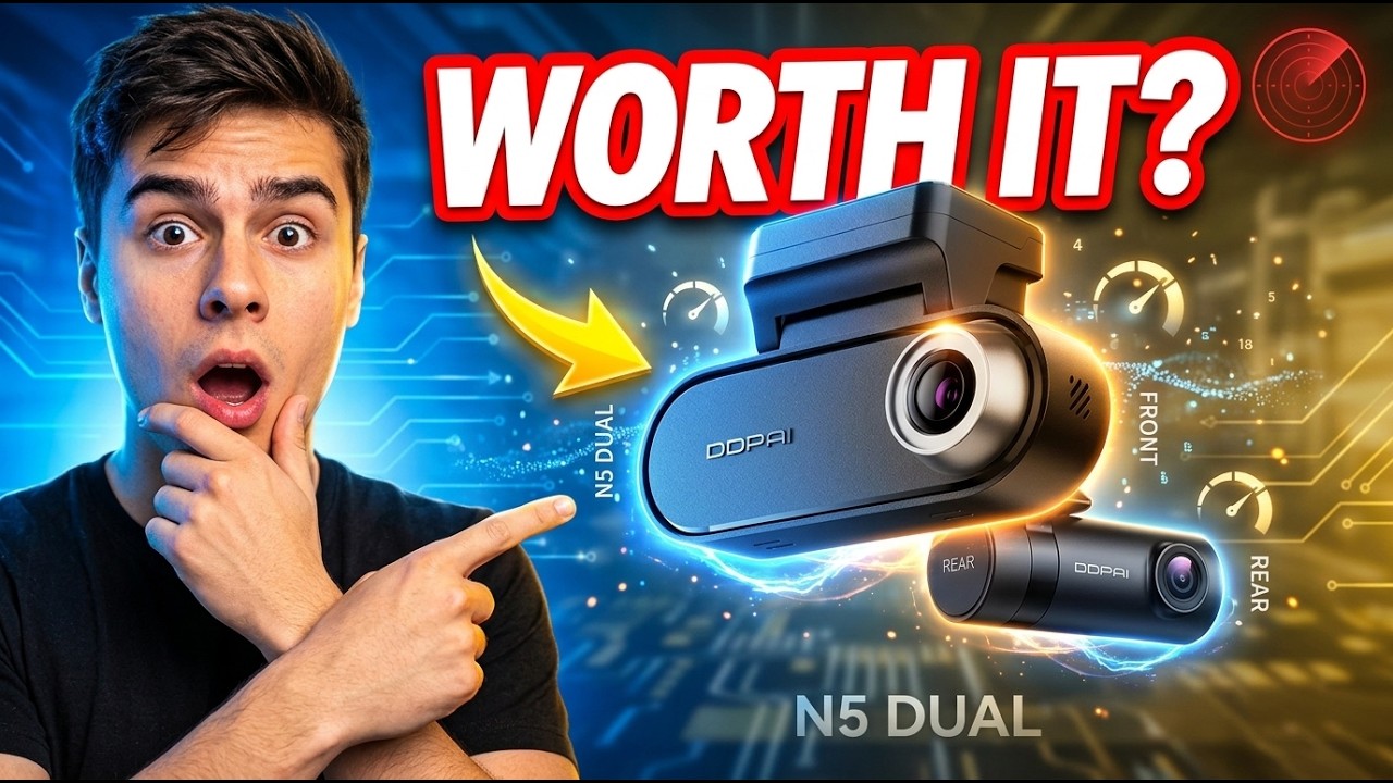 Is the DDPAI N5 Dual Any Good? Budget Dash Cam with Radar - Full Review